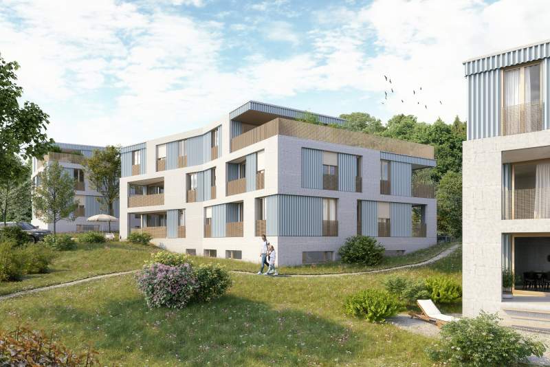 Vorschaubild Wohnhäuser Neuweilerstrasse Allschwil