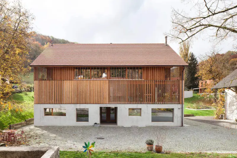 Vorschaubild Ersatzbau Mühlescheune Flüh